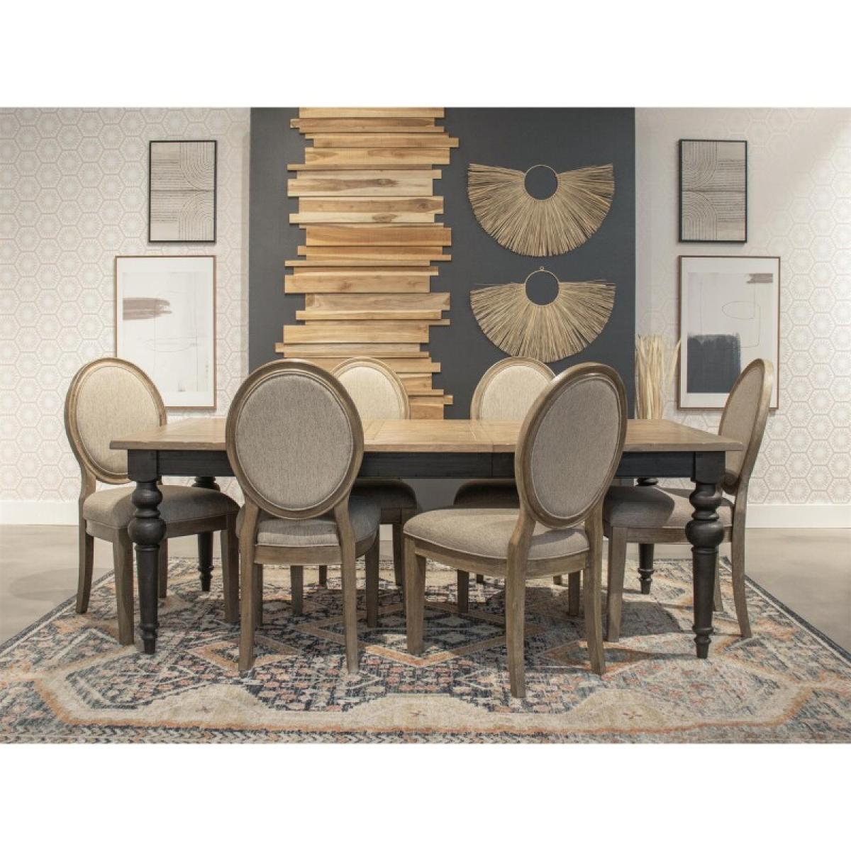 Uph Oval Side Chair 2in - Image 2