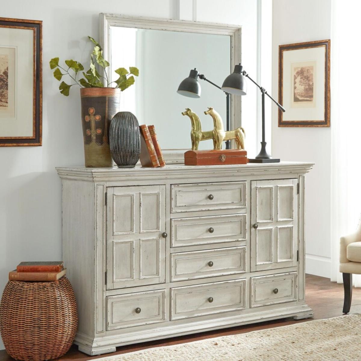 Big Valley Dresser & Mirror - Image 2