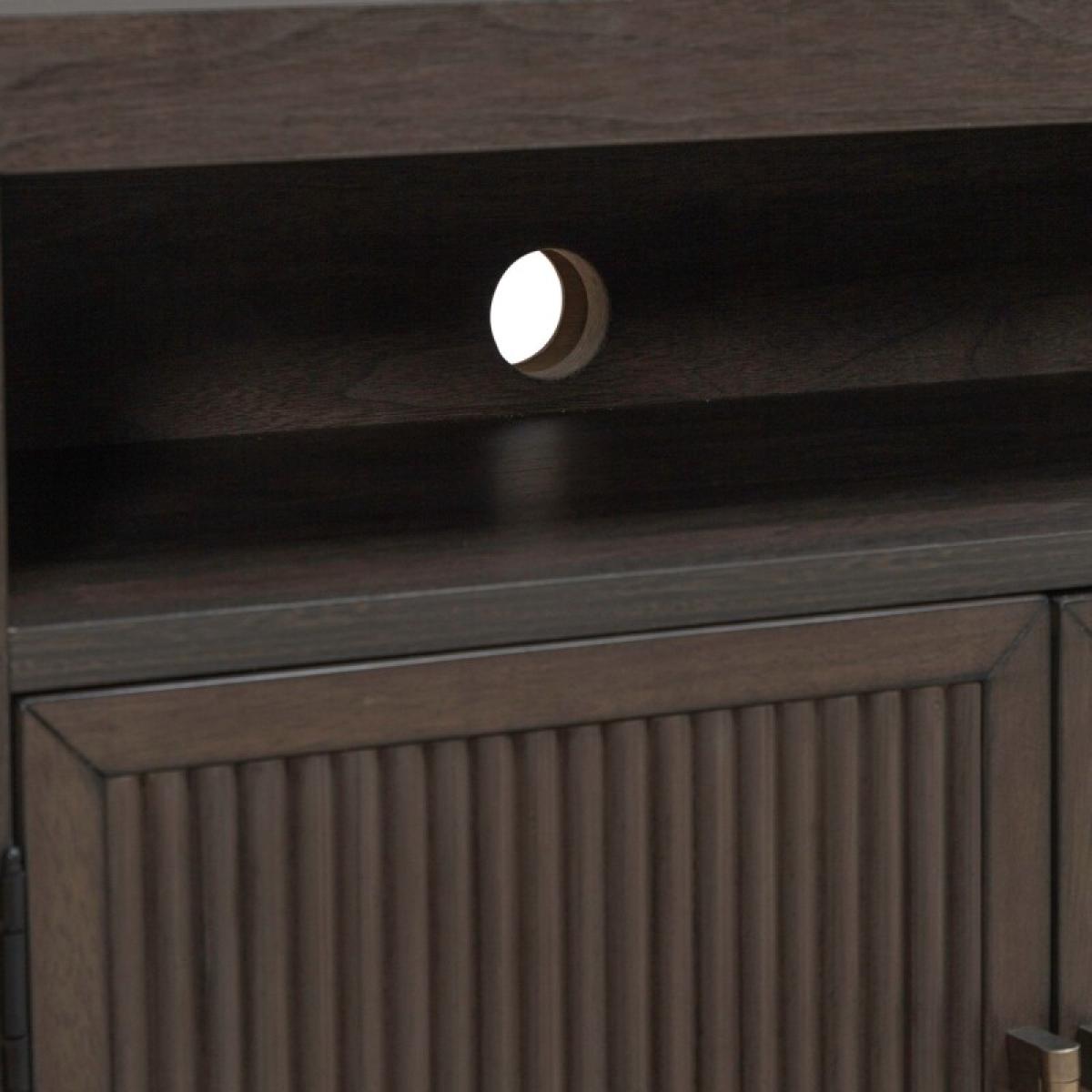 Modern Edge Bedside Chest w/ Charging Station - Image 12