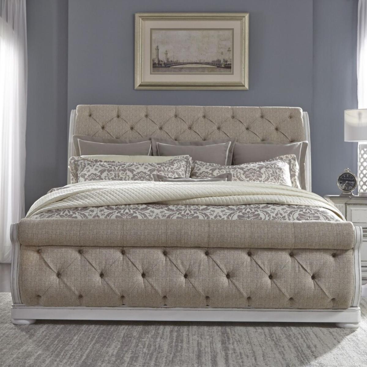 Abbey Park Queen Uph Sleigh Bed - Image 2