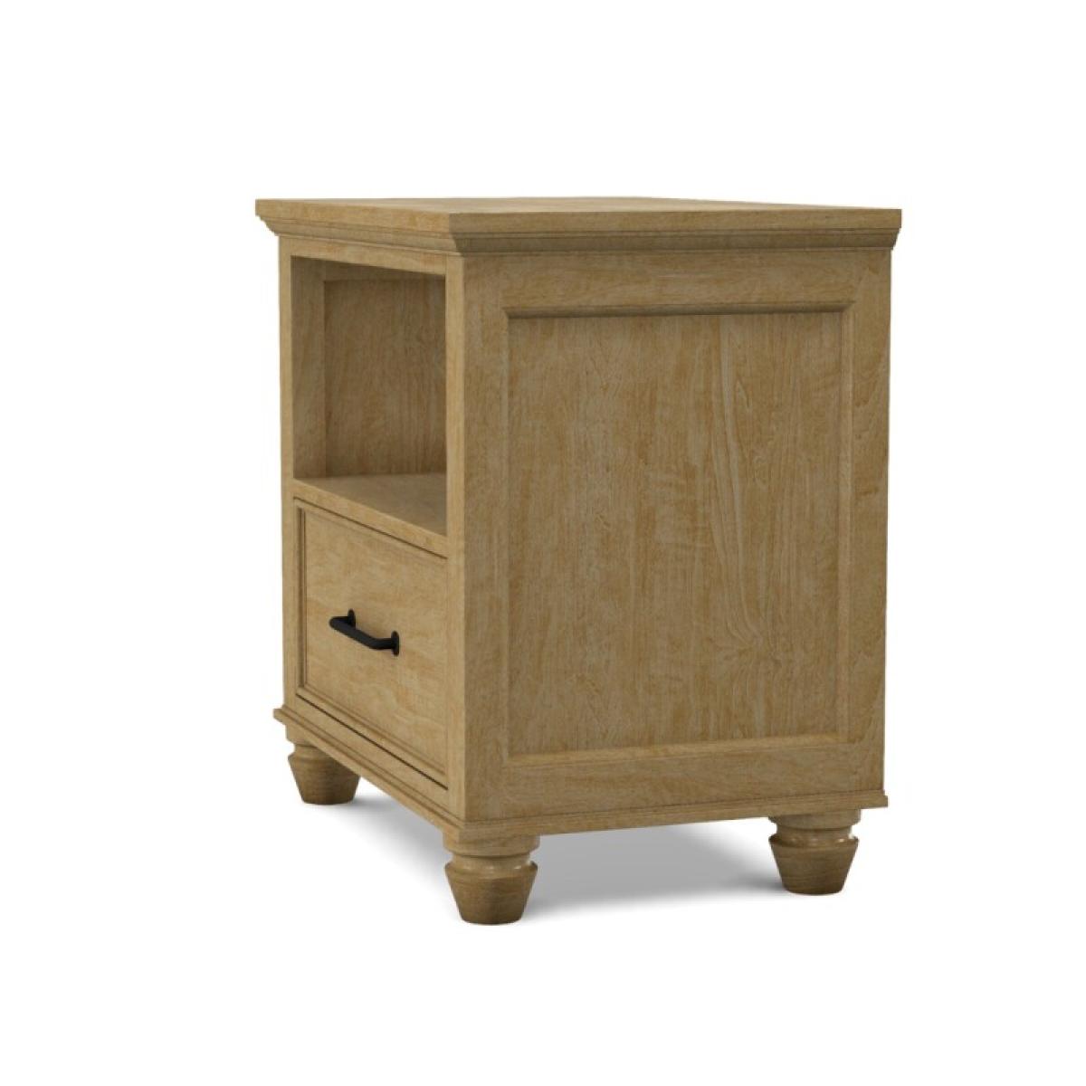 Vista Bedroom 1-Drawer Nightstand - Image 12