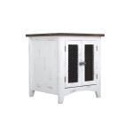 2 Metal Mesh Doors End Table - Pueblo - Image 6