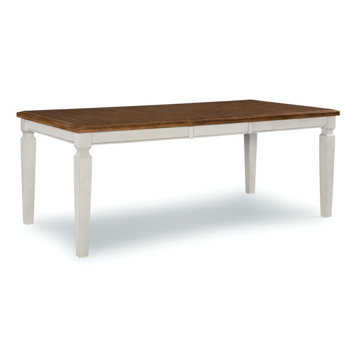 Vista Collection Extension Table in Hickory & Shell - Image 2