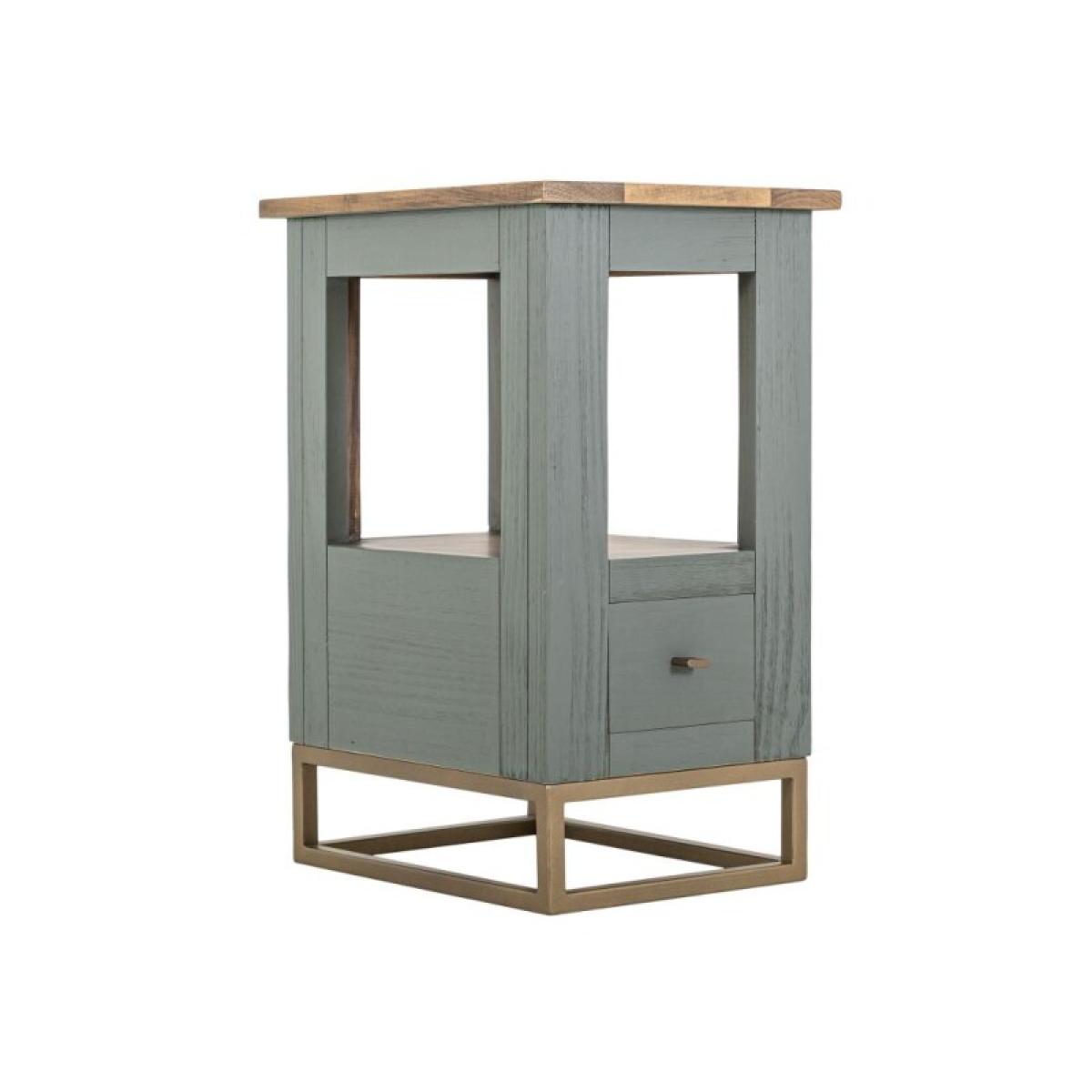 1 Drawer, 1 Shelf, Chairside Table - Timber - Image 2