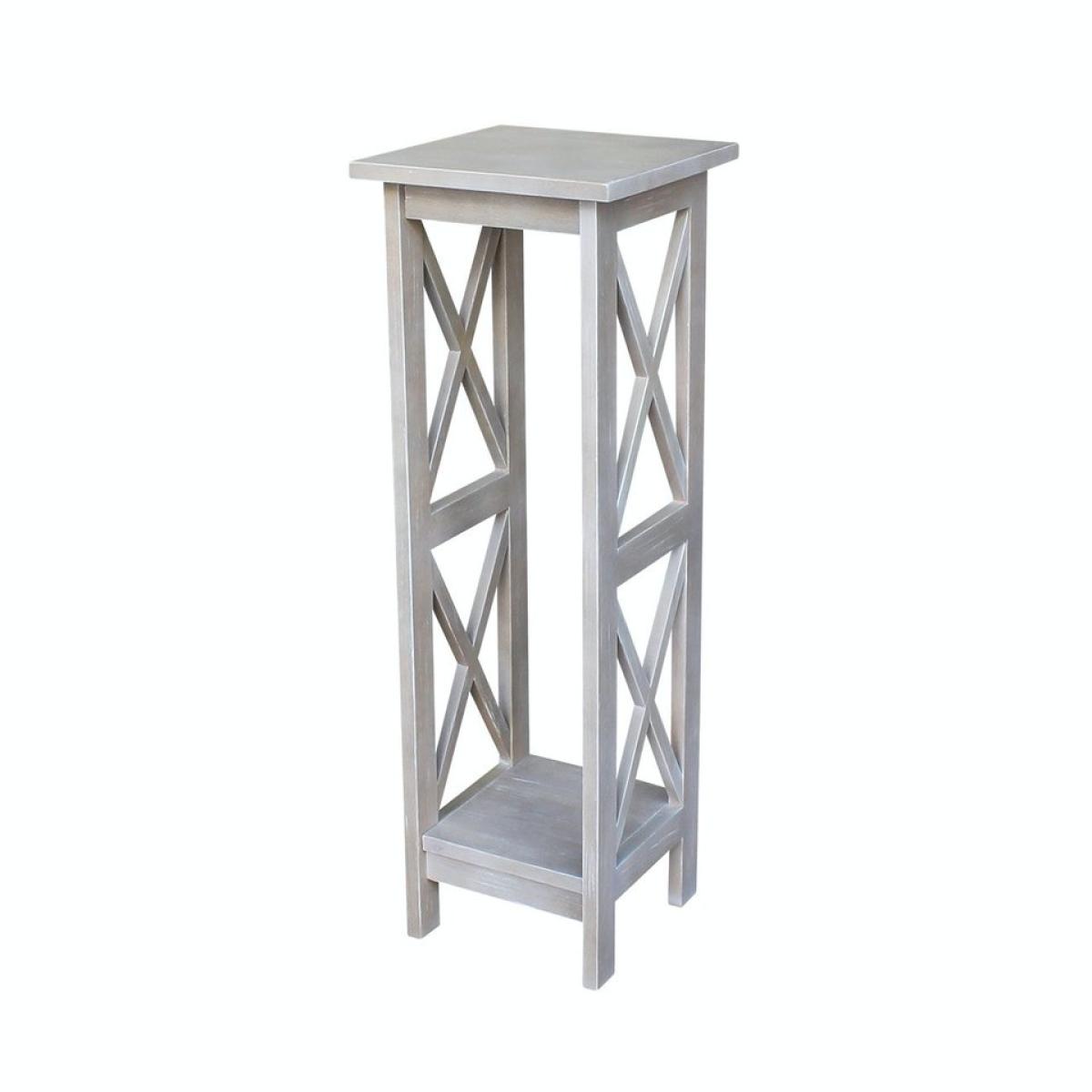 Home Accents - 36''H X Side Plant Stand in Taupe Gray - Image 2