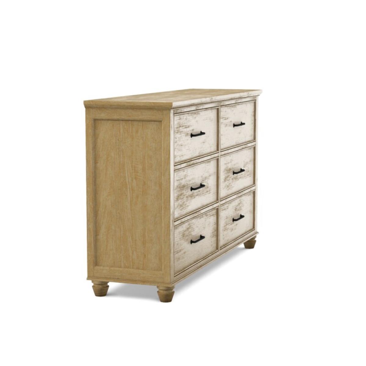 Vista Bedroom 6-Drawer Dresser - Image 34