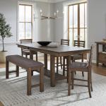 Brook Bay 6 Piece Gathering Trestle Table