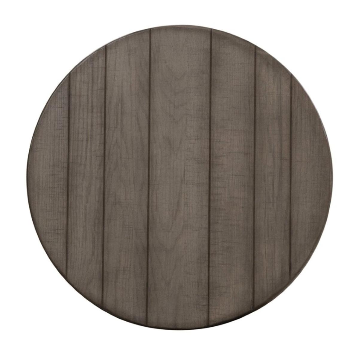 Modern Farmhouse Splay Leg Round End Table - Image 5