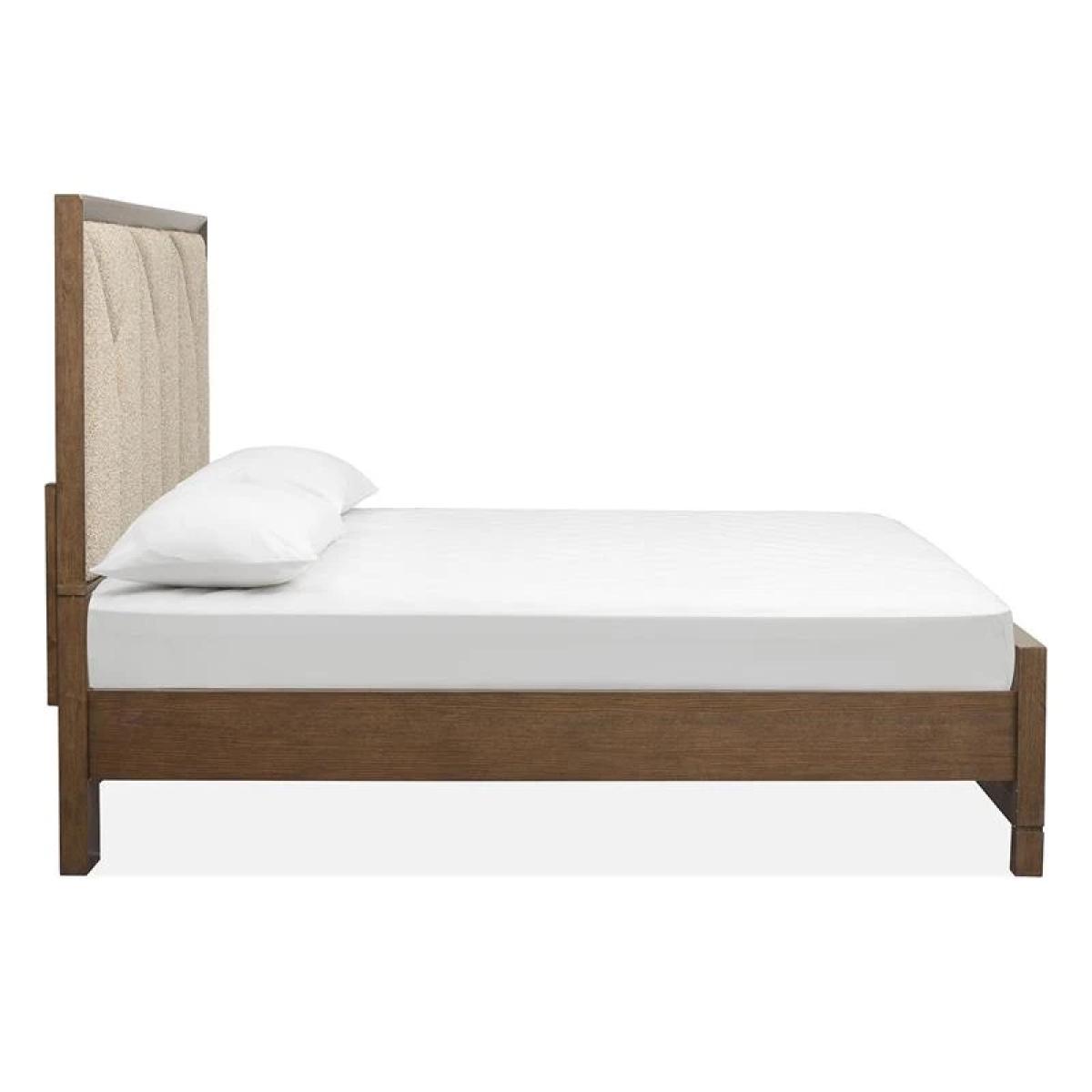 Callisto B6396-65 Complete King Panel Bed w/Upholstered HB - Image 5