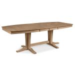Cosmopolitan Collection - Extension Table Top and Double Pedestal Base in Honey - T97-4096XXB