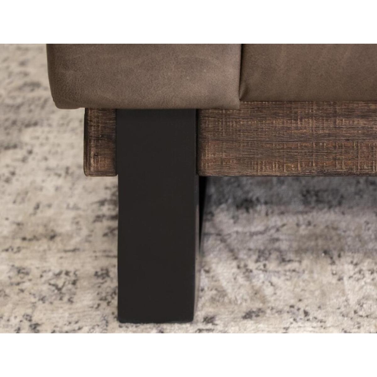 Metal & Wood Base, Armchair - Blackburn - Image 6