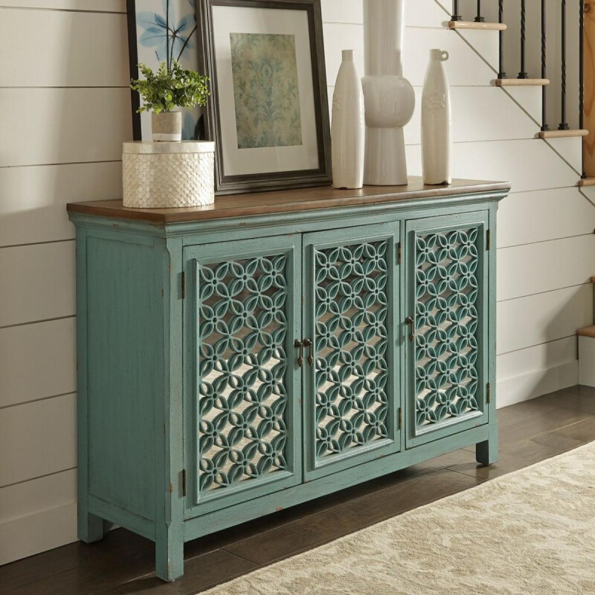 Kensington 3 Door Accent Cabinet - Image 2