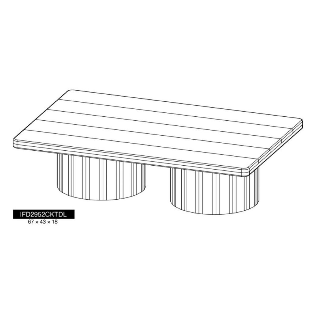 Deluxe Cocktail Table - Sahara - Image 6