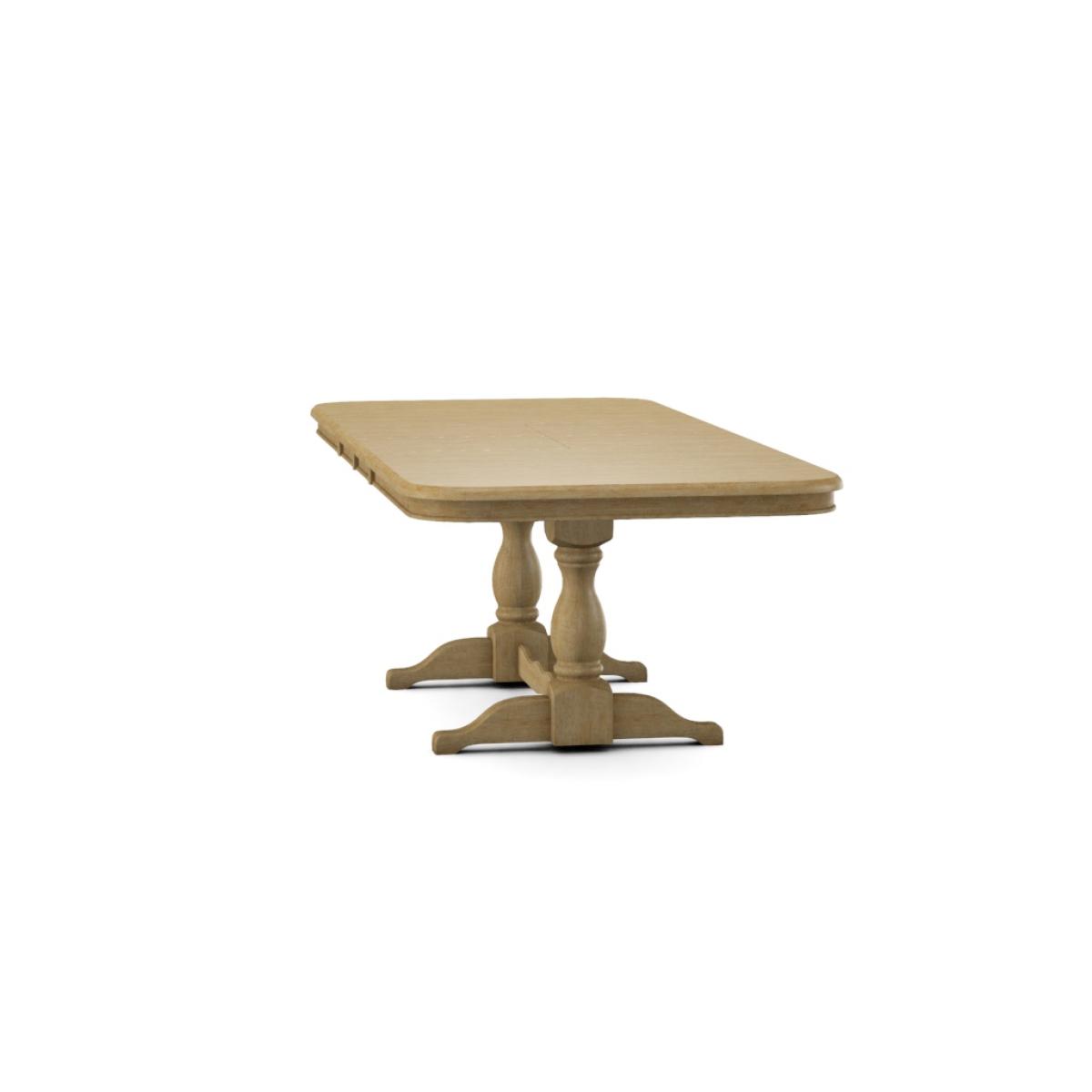 Double Butterfly Leaf Table Top w/ Double Pedestal Base - T-4268XBT - Image 31