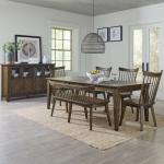 Midland Falls 6 Piece Rectangular Table Set