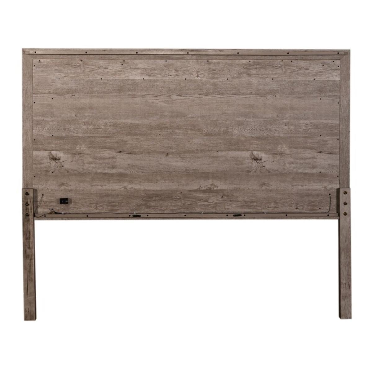 Queen Panel Headboard w/ Lights - Image 6