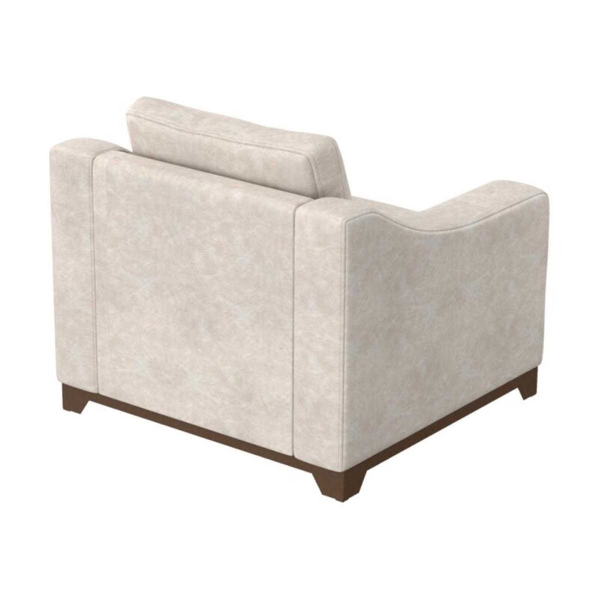 Wooden Frame & Base, Armchair - Natural Parota - Image 4