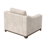 Wooden Frame & Base, Armchair - Natural Parota - Image 4