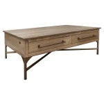 Bernabe Metal Base Cocktail Table