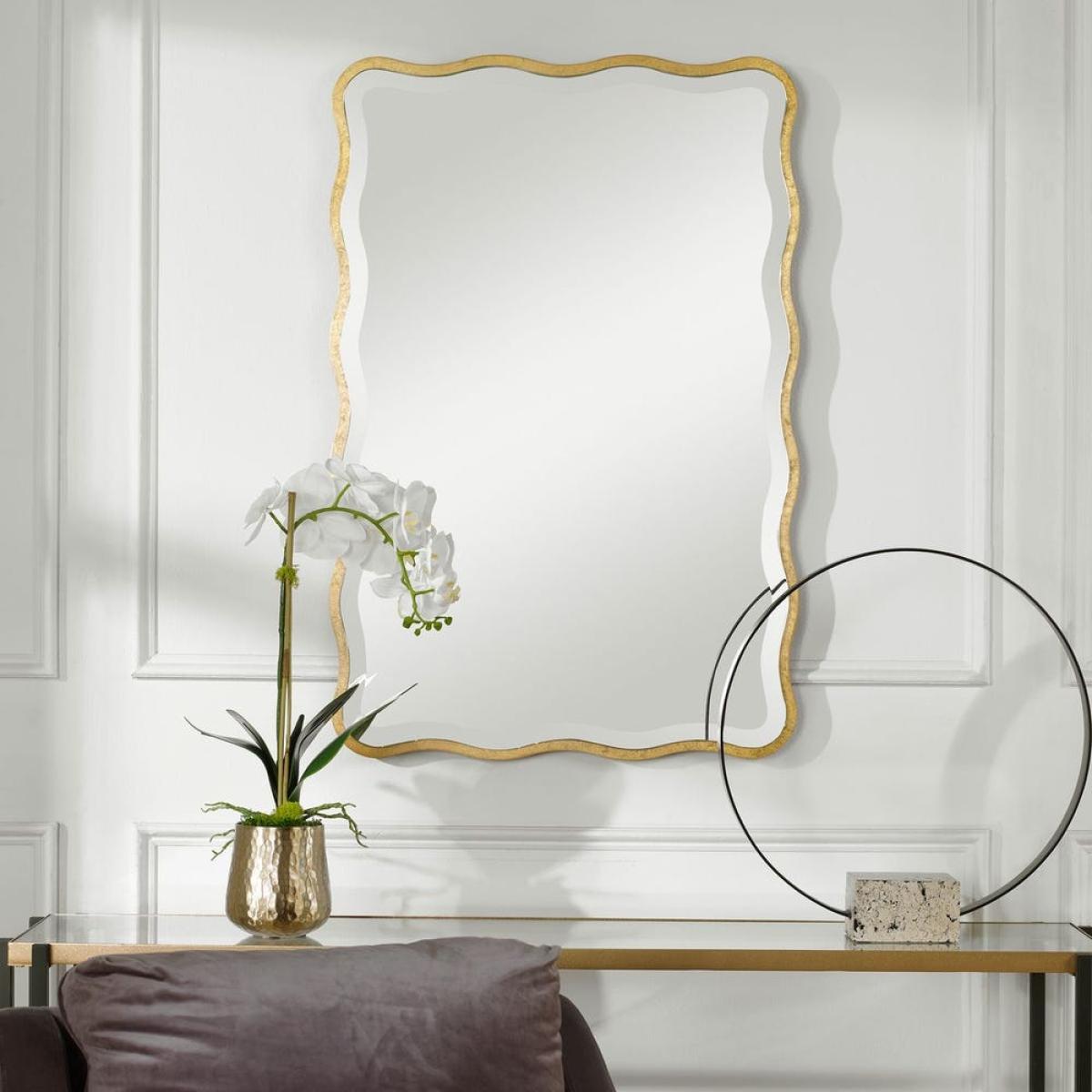 Aneta Mirror, Gold - Image 3
