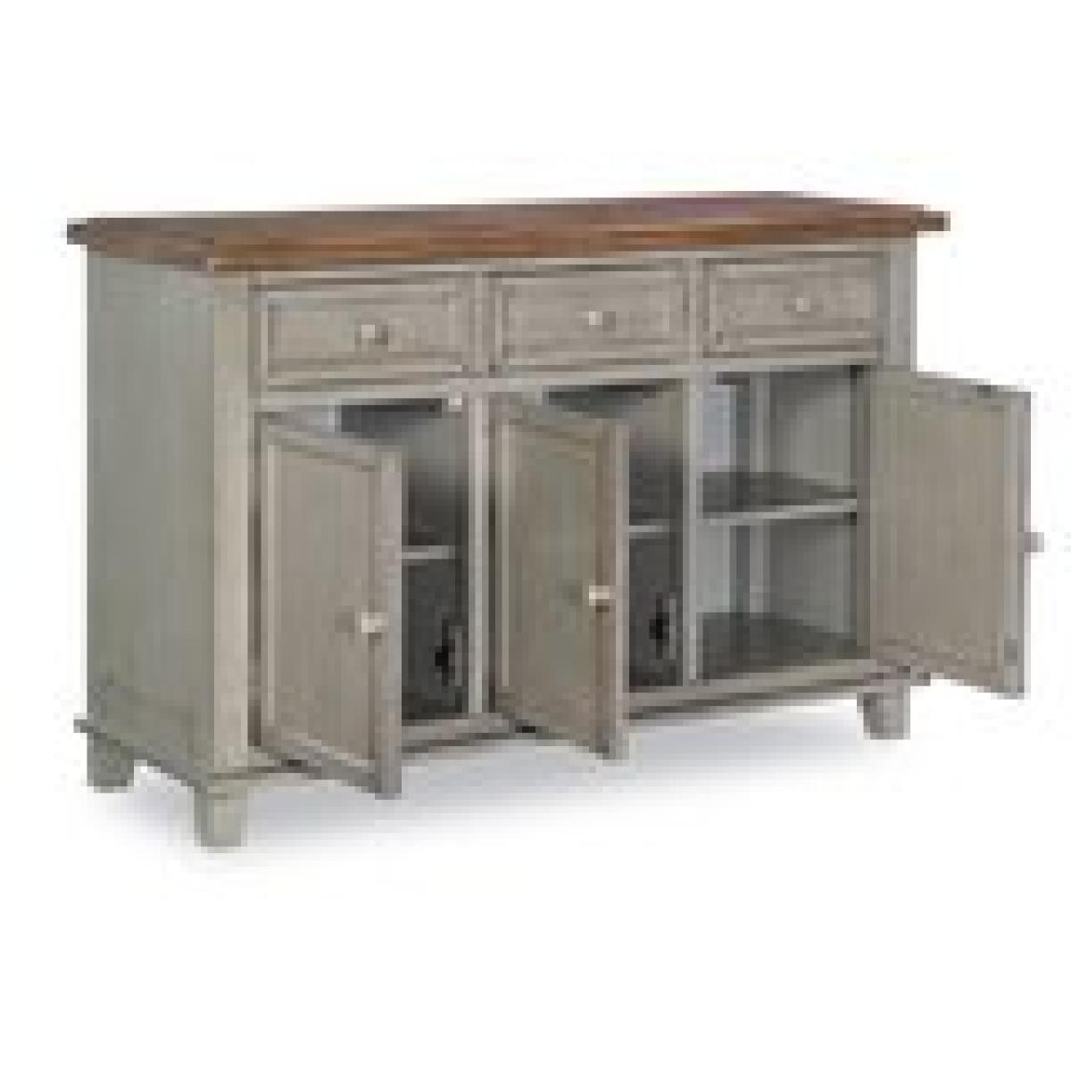 Vista Collection Buffet in Hickory & Stone - Image 6