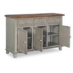 Vista Collection Buffet in Hickory & Stone - Image 6