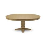 Build Your Own Pedestal Table w/ 54" x 72" Butterfly Leaf Extension Top w/Half Bullnose Edge - Image 5