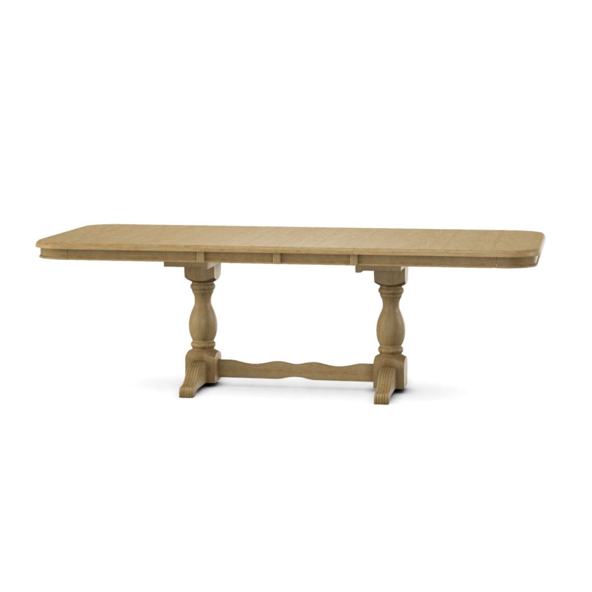 Double Butterfly Leaf Table Top w/ Double Pedestal Base - T-4268XBB - Image 6