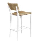 Calbas Outdoor Bar Stool, White - Image 10