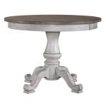 Ocean Isle Pedestal Table Set - Image 4