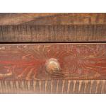 3 Drawer Sofa Table - Antique - Image 7