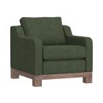 Wooden Frame & Base, Armchair - Samba