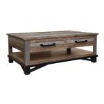 4 Drawer Cocktail Table - Loft Brown