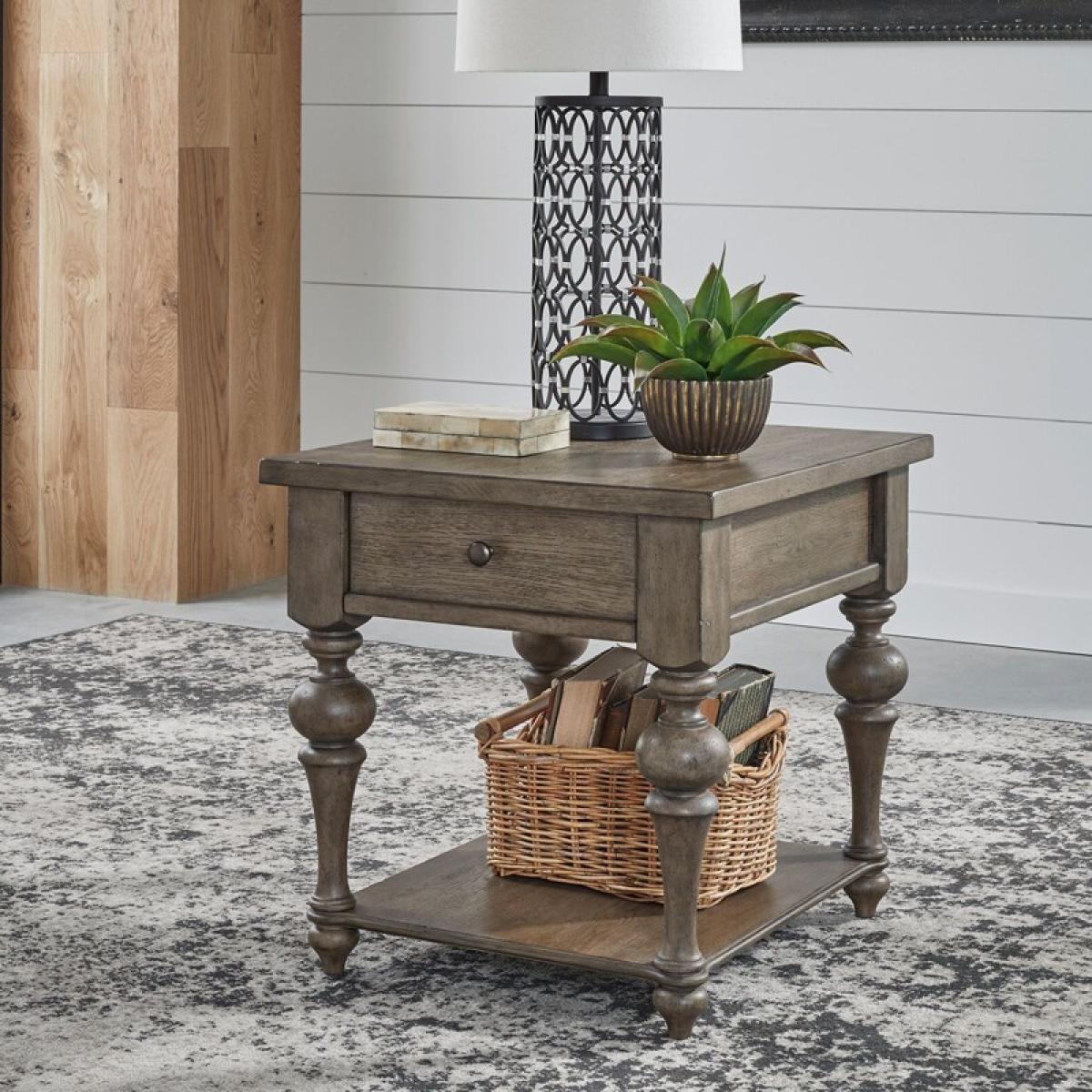 Americana Farmhouse Drawer End Table - Image 14