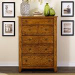 Grandpas Cabin 5 Drawer Chest