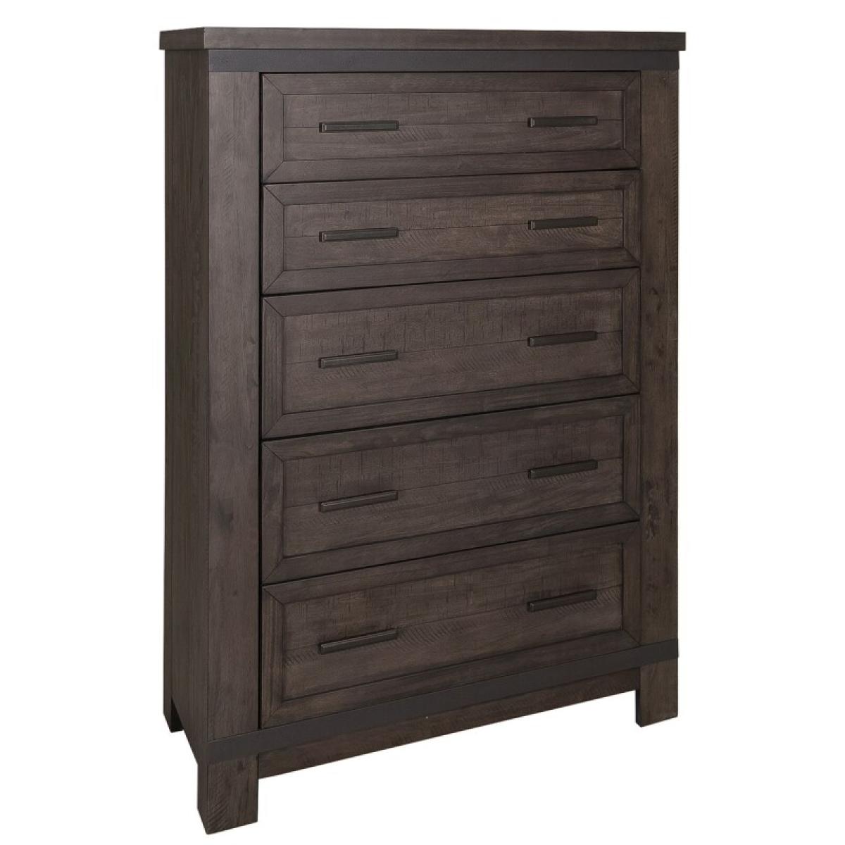 Thornwood Hills Queen Panel Bed, Dresser & Mirror, Chest - Image 6