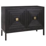 Aiken 2 Door Cabinet, Black - Image 8