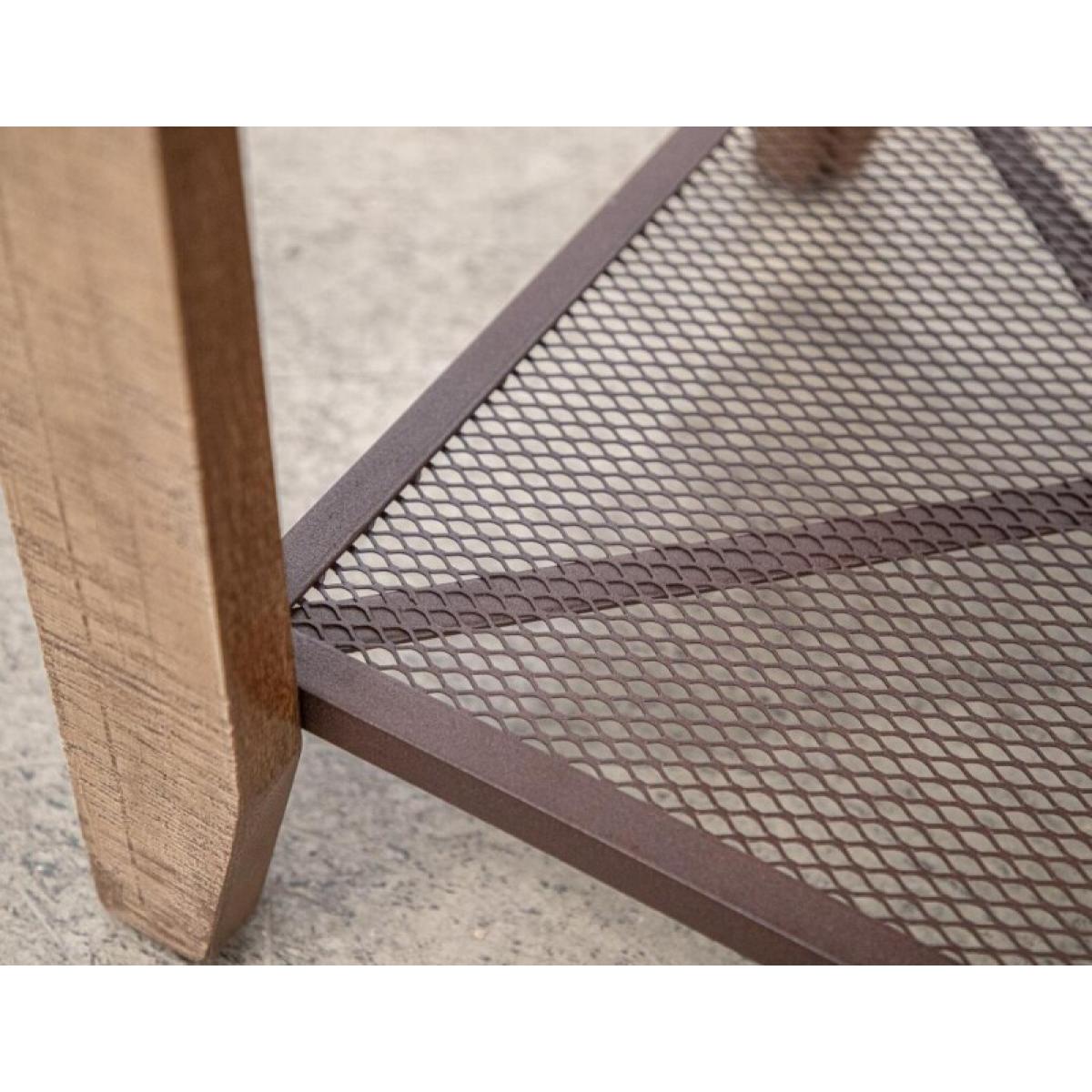 3 Drawer Sofa Table - Antique - Image 6