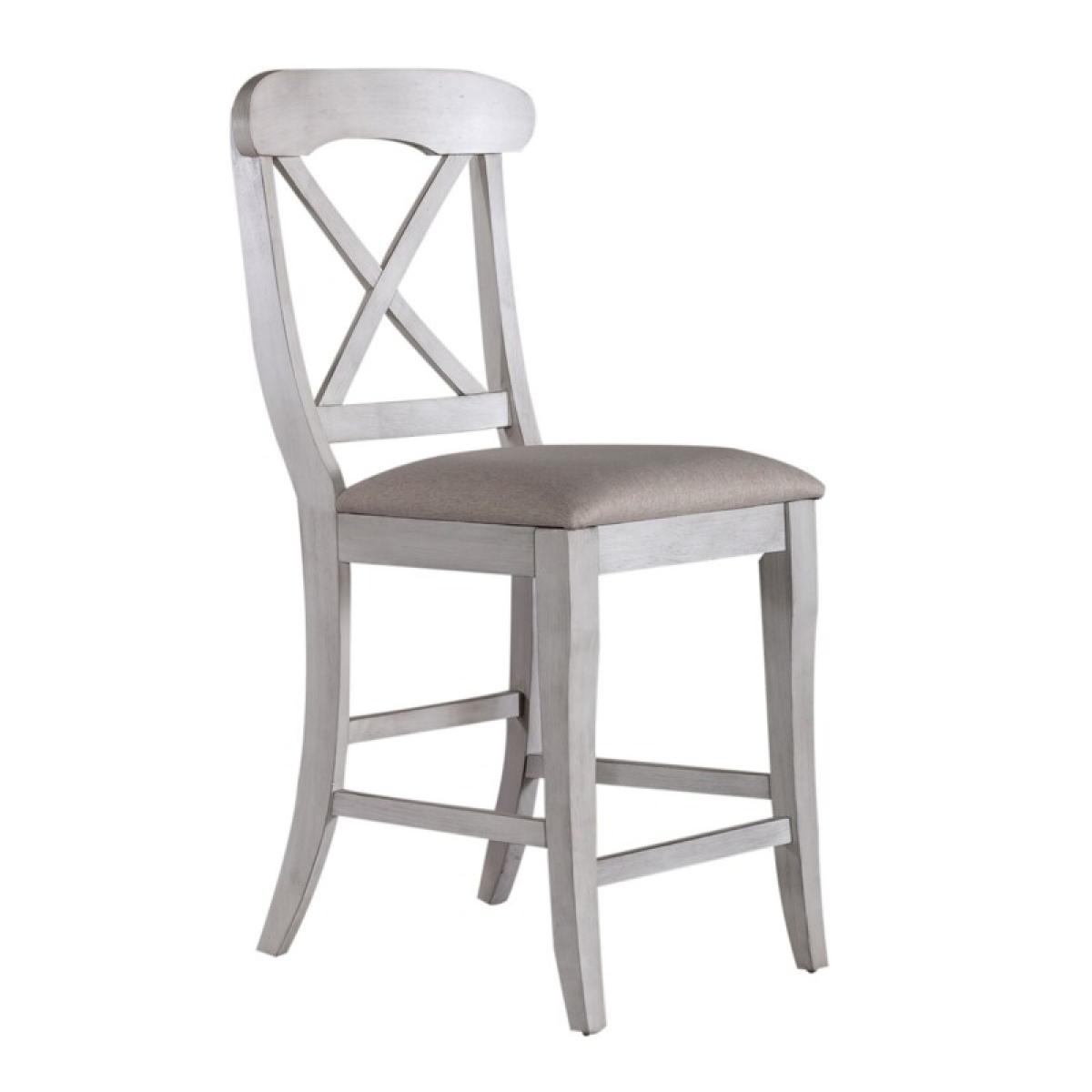 Ocean Isle Uph X Back Counter Chair (RTA) - Image 3