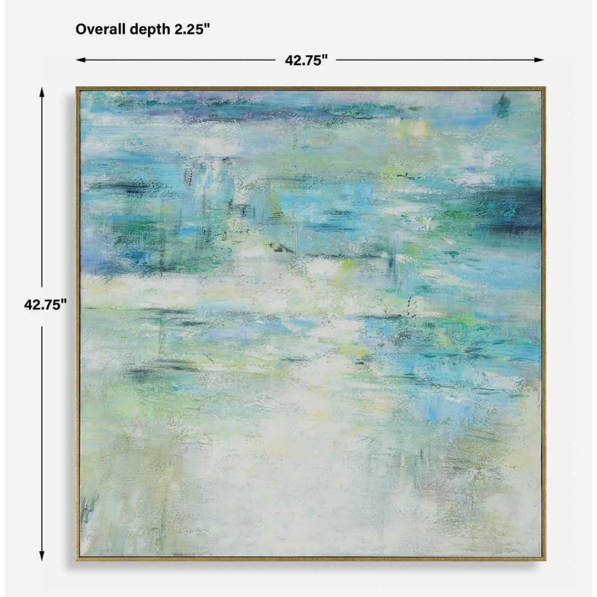 Blissful Hand Painted Canvas - Image 9