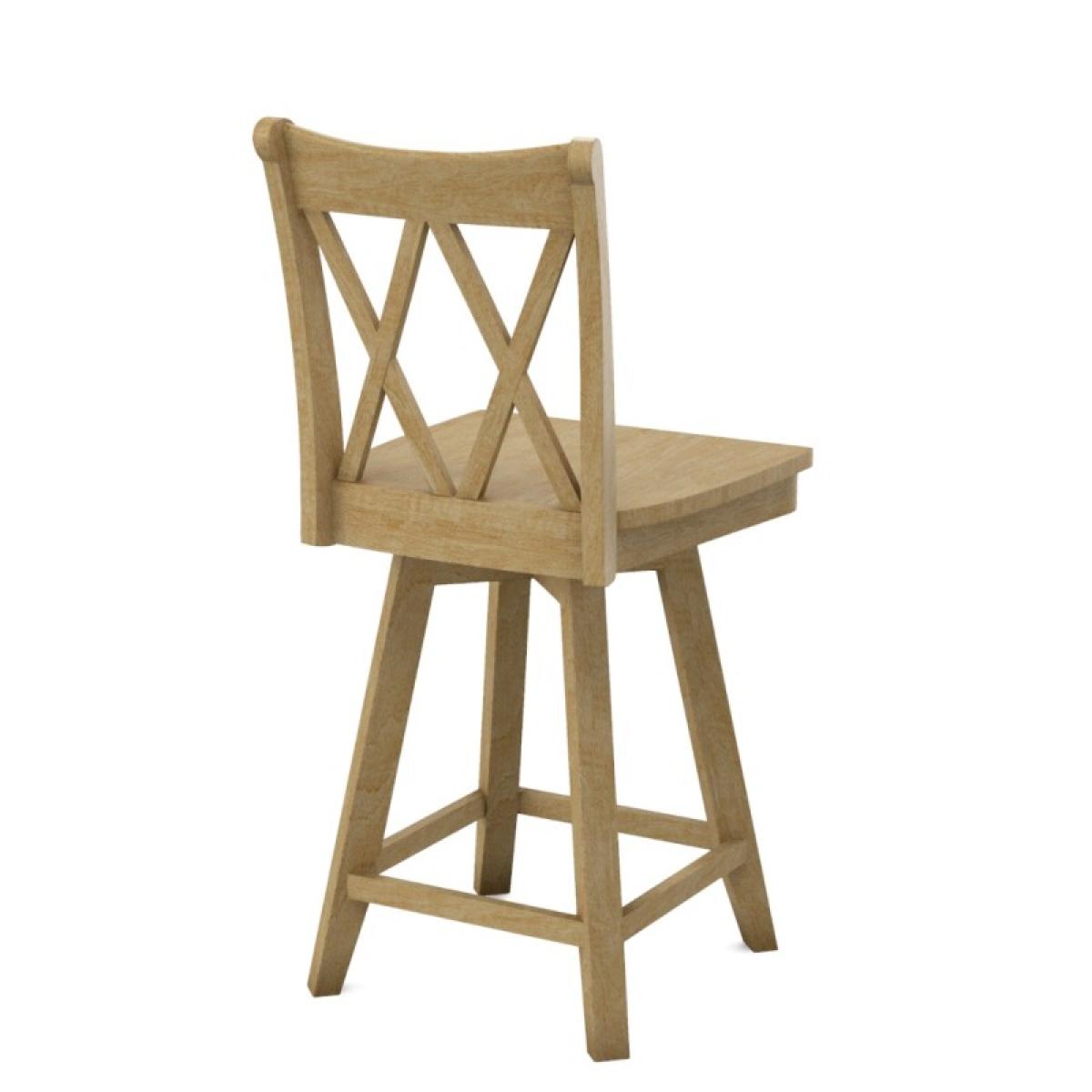24'' XX Back Swivel Counter Stool - Image 26