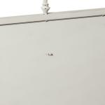 King Metal Bed - Antique White - Image 8