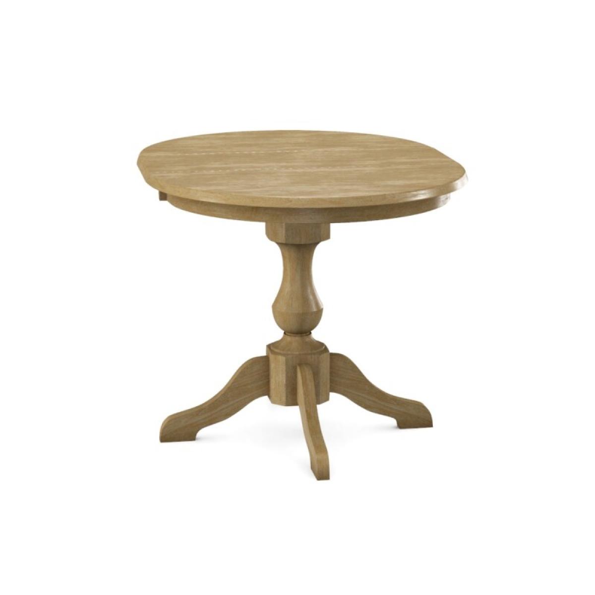Build Your Own Pedestal Table w/ 36 x 48" Extension Tabletop w/Half Bullnose Edge - Image 13