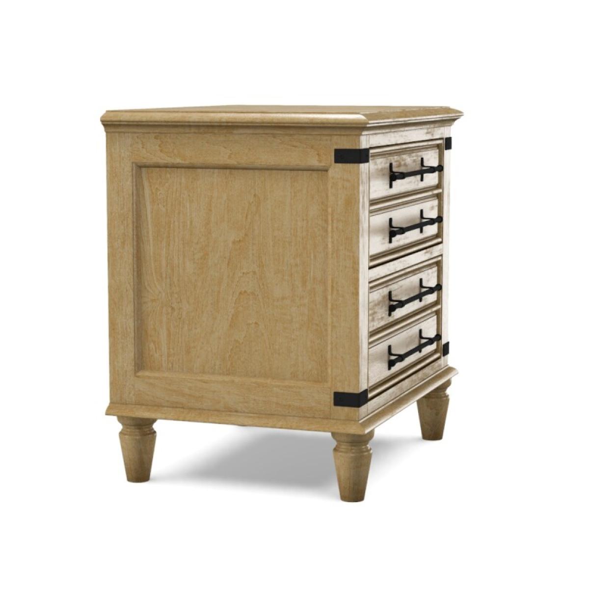 Farmhouse Chic 2-Drawer Nightstand - Image 34