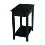 Destinations Collection - Narrow End Table in Black - Image 4