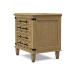 Farmhouse Chic 2-Drawer Nightstand - Image 11