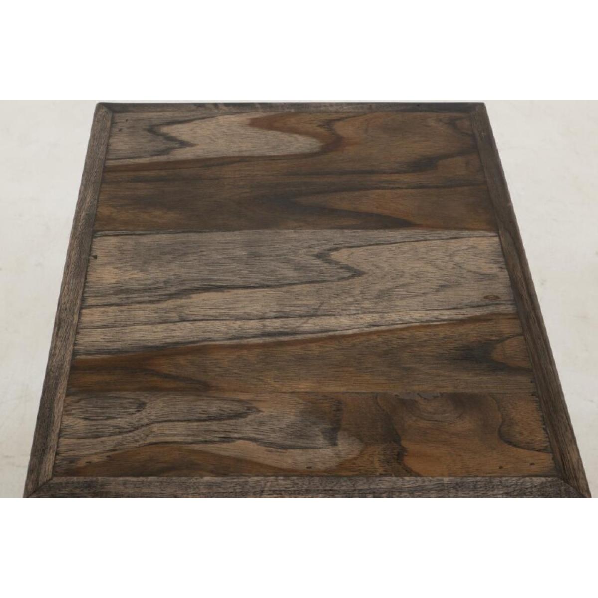 1 Drawer, 1 Shelf, Chairside Table - Teak - Image 7