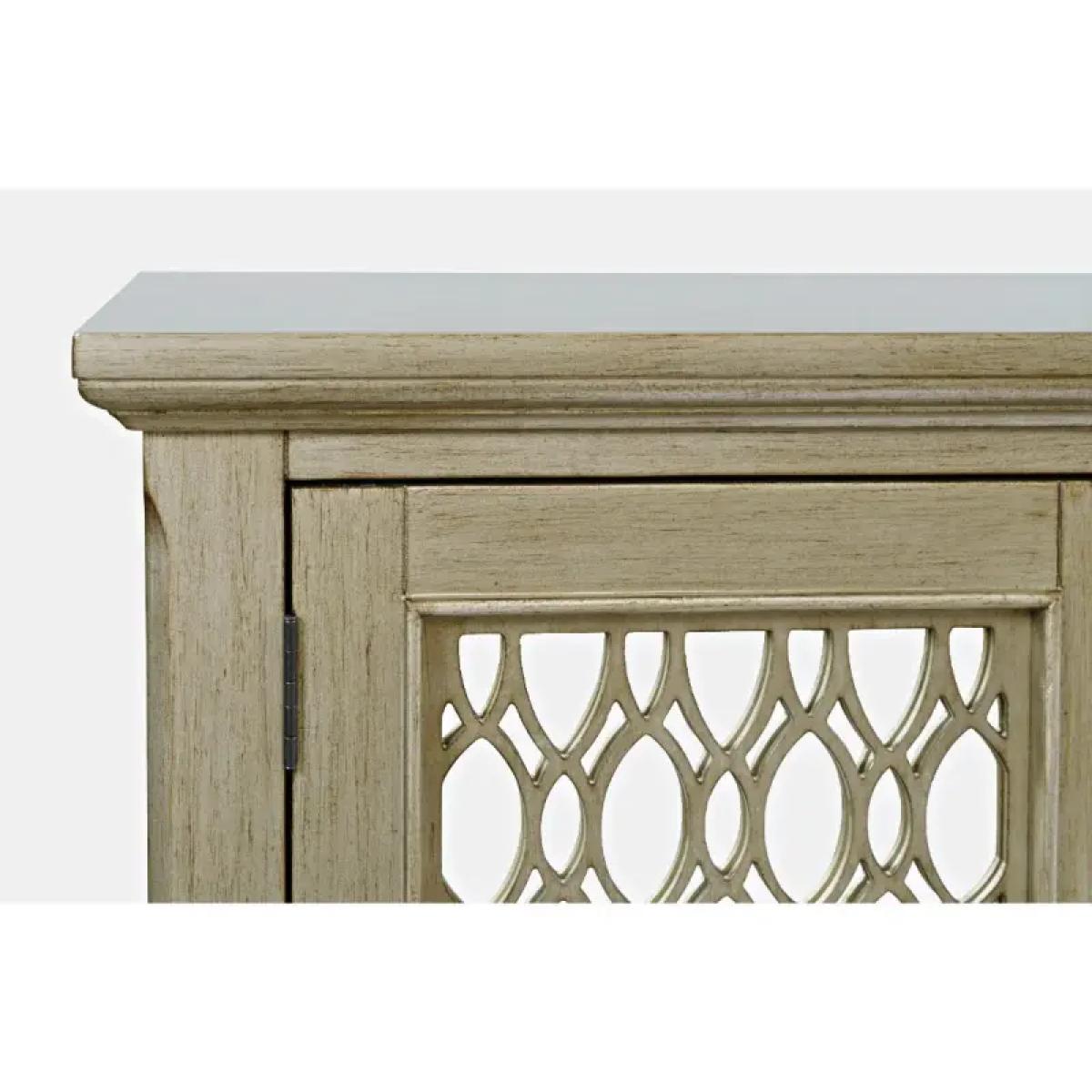 Isabella 86" Mirrored Accent Cabinet - Image 21