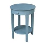 Destinations Collection - Phillips Table in Ocean Blue - Image 4