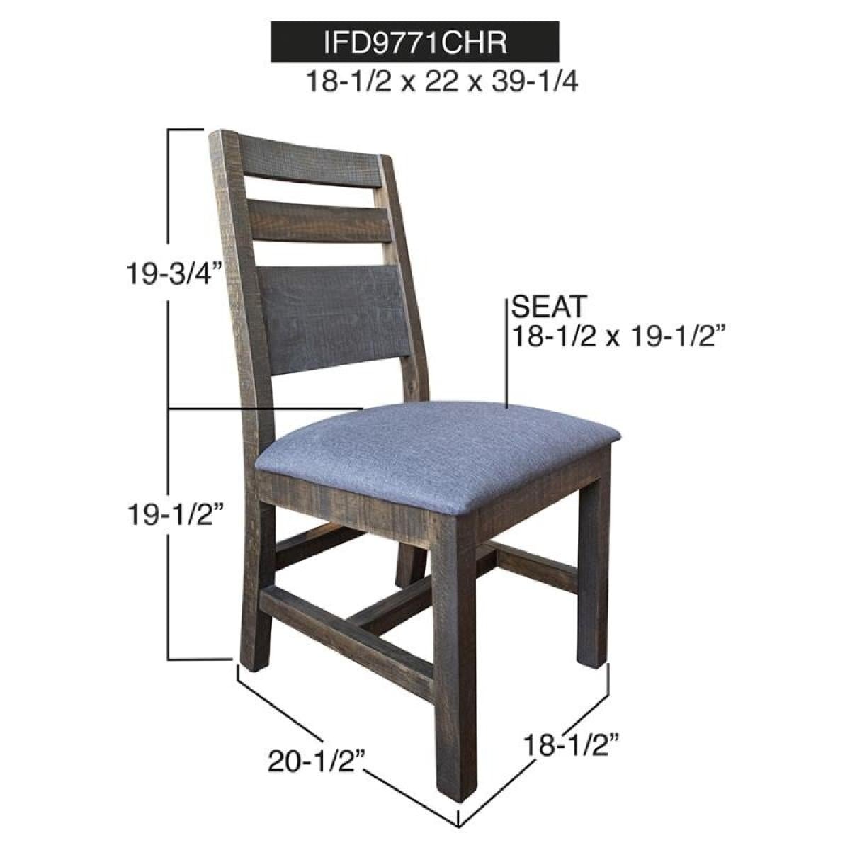 Wooden Chair - Antique - Image 6